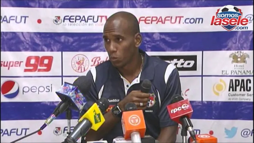 Conferencia de prensa Leonel Parrish - antesala Panamá vs Honduras