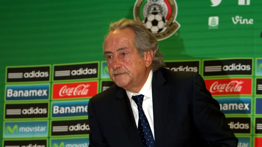 Presidente del fútbol mexicano saldrá de su puesto tras Rusia 2018