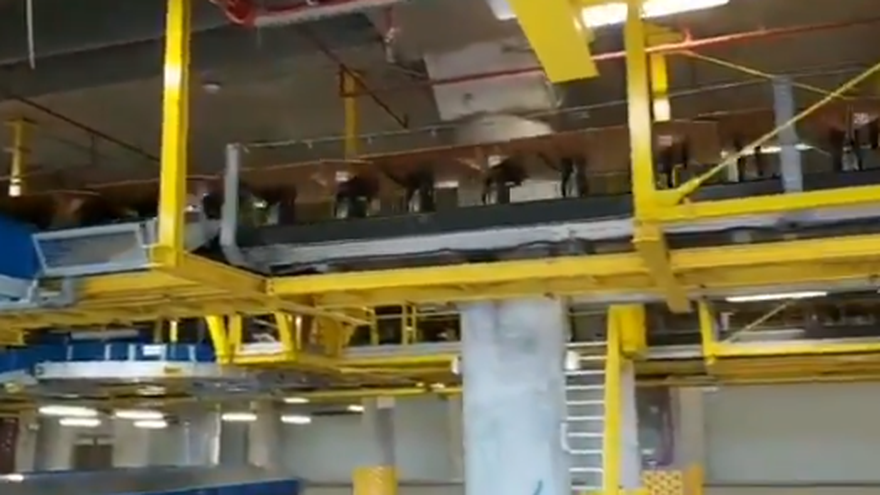 Realizan pruebas al sistema de manejo de equipaje de la T2