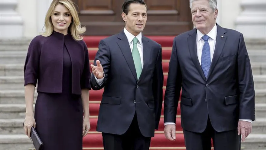 Peña Nieto en Alemania.