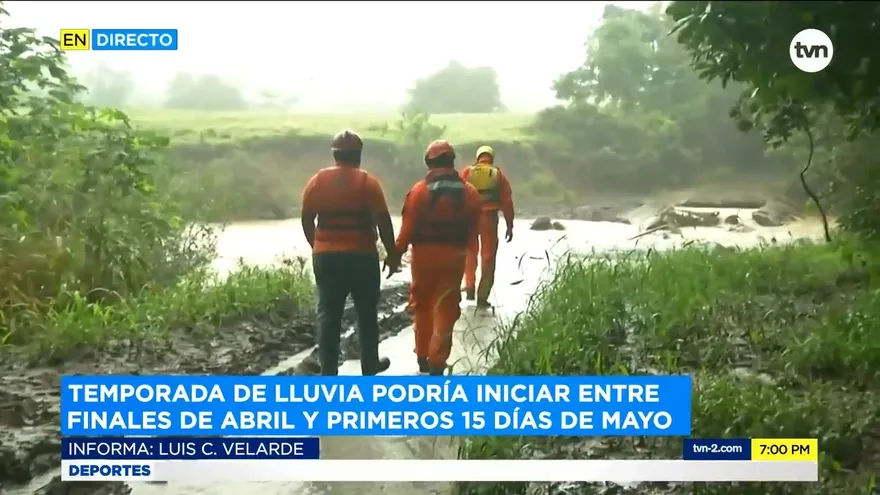 Temporada de lluvia podría iniciar a finales de abril
