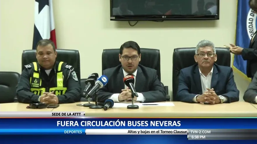 ATTT sacará de circulación a buses de corredores “neveras”