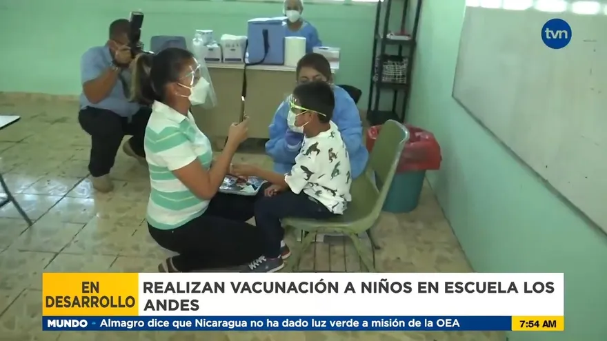 Comienza vacunación pediátrica en los circuitos 8-6 y 8-10