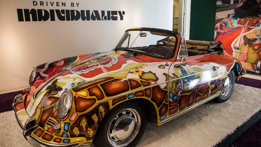 La subasta incluirá más de 30 vehículos que abarcan 70 años en la innovación del automóvil, como el  Porsche 356 C de Janis Joplin, el De Tomaso Mangusta, el  Ferrari 290 MM, o el Lamborghini Concept S, entre otros.