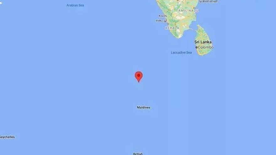 Un segmento del cohete chino se desintegró sobre el océano Índico