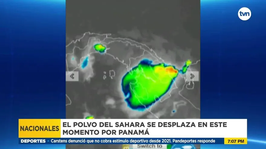 ¿Cómo afecta la presencia del polvo del Sahara?