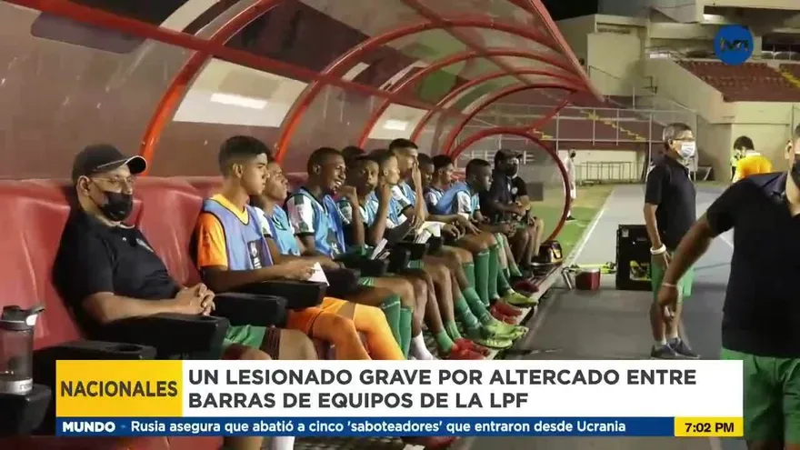 Gradas en el partido Tauro-Plaza se convierten en campo de batalla