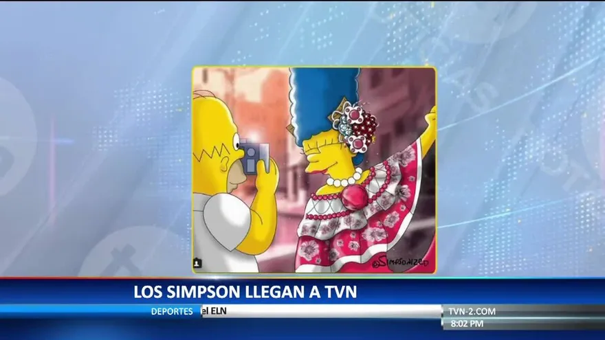 La familia Simpson llega a TVN