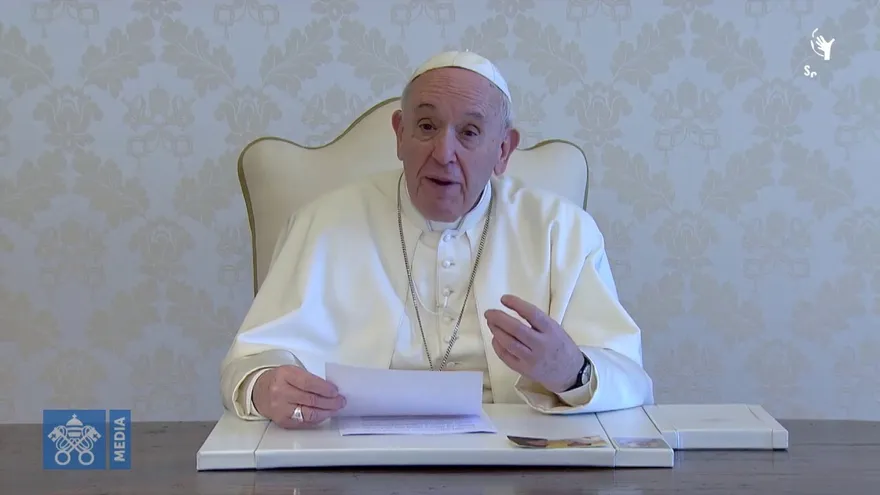 Papa Francisco participa de encuentro virtual