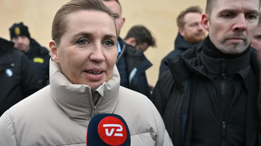Primer ministra danesa, Mette Frederiksen.