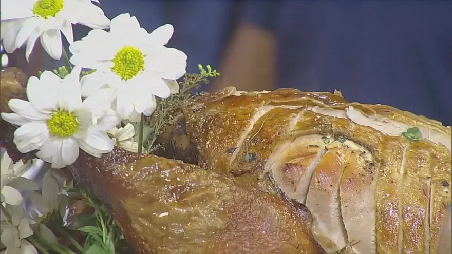 Kathy nos trajo a una invitada especial a la cena navideña