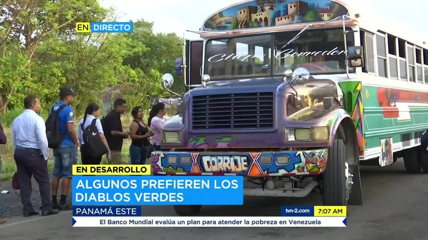 Opiniones divididas por el transporte en Panamá Este