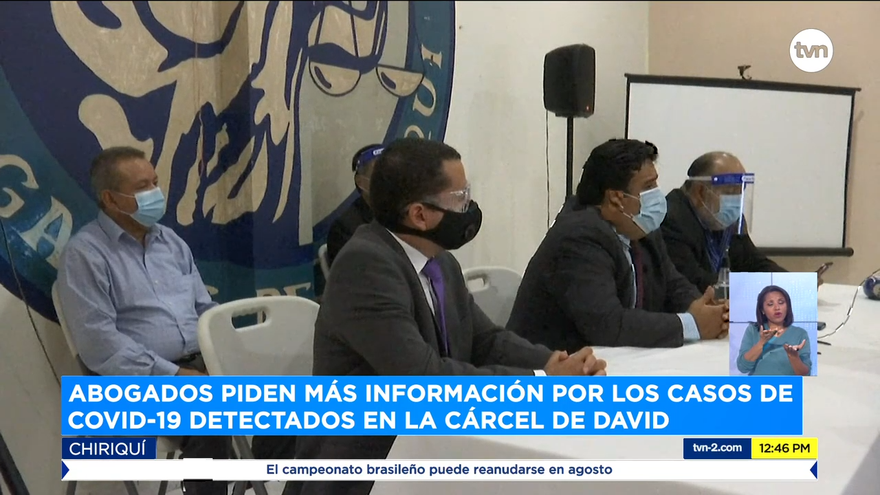 Abogados piden información por casos de COVID-19 en cárcel de David