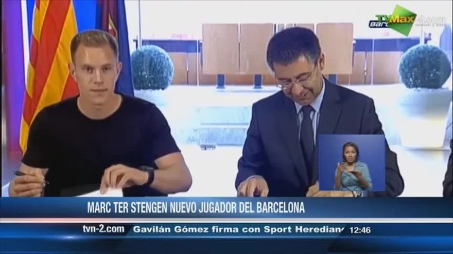 Marc Ter Stengen el nuevo arquero del Barcelona