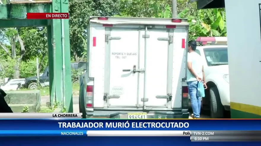Muere obrero electrocutado en La Chorrera