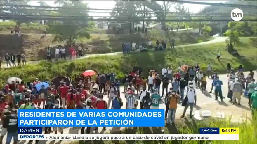 Residentes de Metetí exigen construcción de un puente