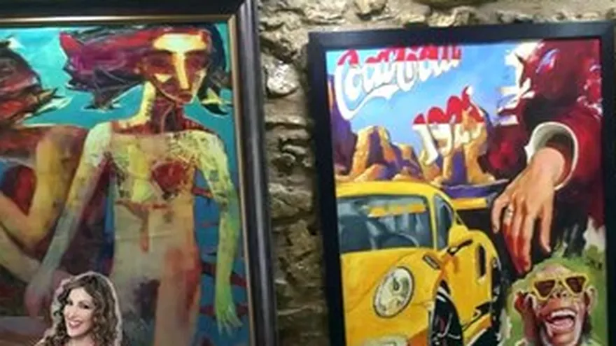 Leanny recorre el Museo del Arte