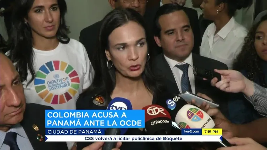 Colombia se queja de Panamá ante la OCDE