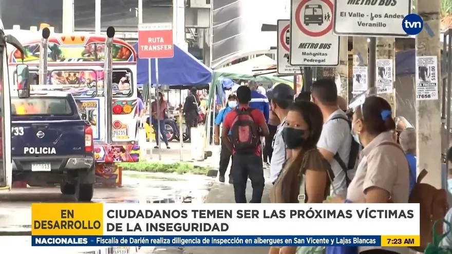 Panameños opinan sobre inseguridad y delincuencia