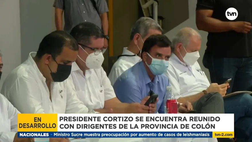 Dirigentes de Colón presenta peticiones al presidente Cortizo