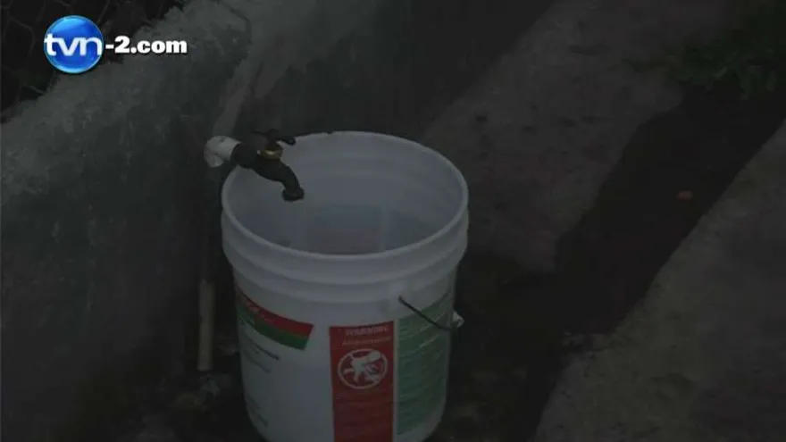 Sectores de la ciudad sin agua mañana