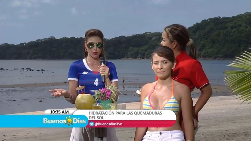 Hidratación para las quemaduras del sol