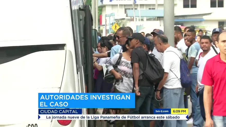 Operadora de Metrobus fue atacada en Panamá Norte