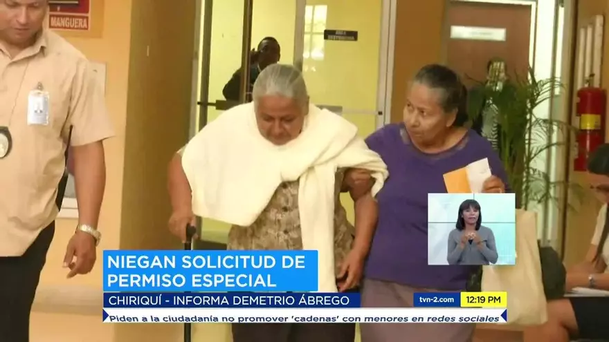 Madre de imputado por asesinato de docente en Chiriquí no podrá ver a su hijo