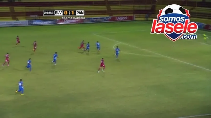 Golazo de Anibal Godoy, marcador El Salvador 0-2 Panam