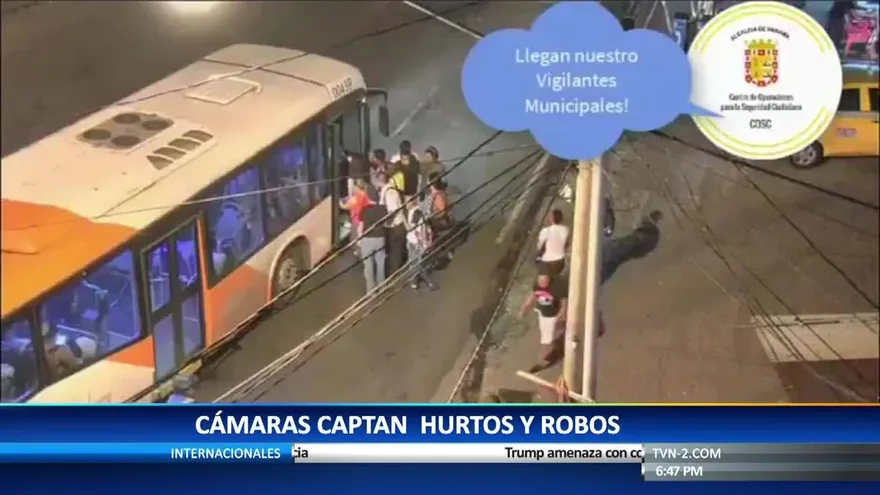 Cámaras de seguridad siguen captando hechos delictivos