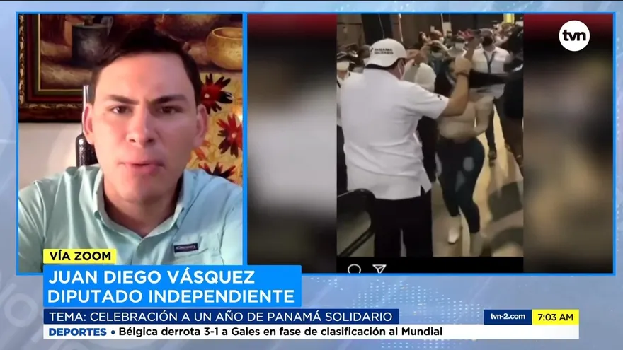 Reacciones por festejos del plan Panamá Solidario