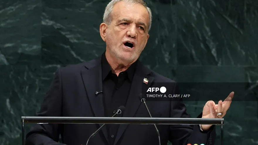 Masud Pezeshkian, presidente de Irán