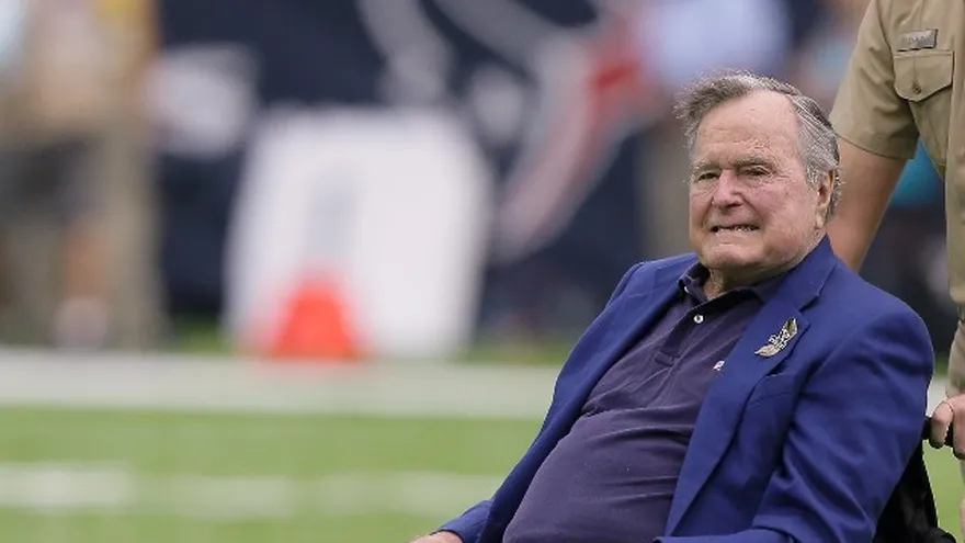 El expresidente de Estados Unidos, George H.W. Bush.