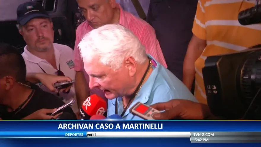 Archivan investigación contra expresidente Martinelli
