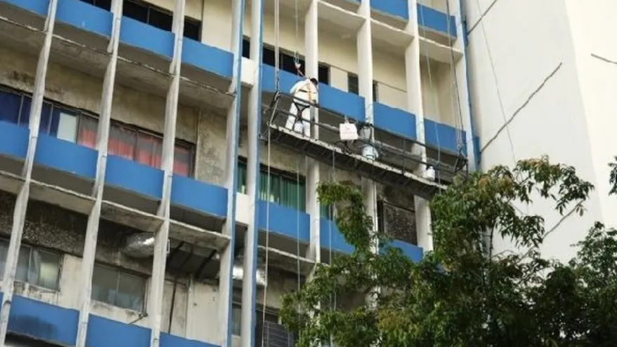 Trabajos de pintura.