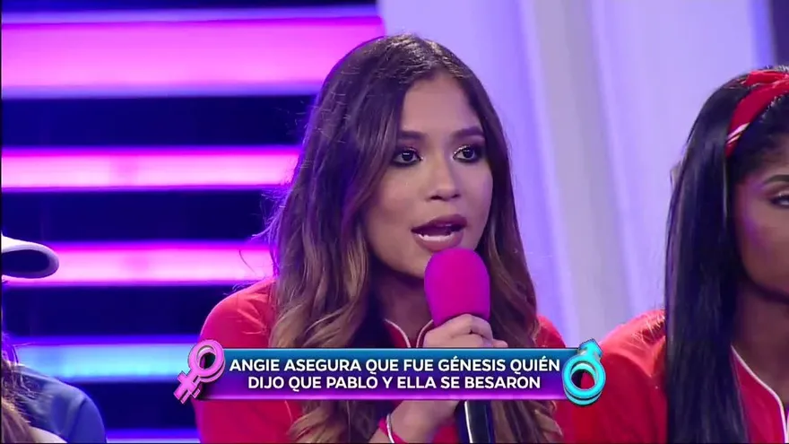 Angie: "Yo no besé a Pablo"; la polémica entre Génesis y Angie se convierte en un cara a cara EN VIVO.