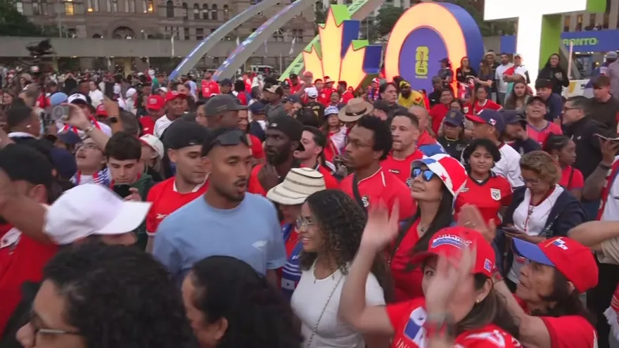Panameños se han tomado las calles de Canadá con celebraciones por el Mundial de 2026