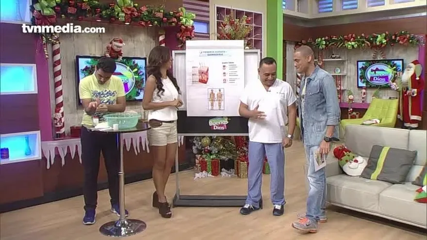 Salud al día - Técnicas de primeros auxilios en caso de quemaduras con bombitas