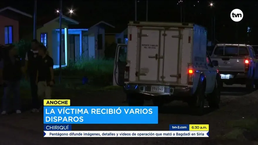 Asesinan a un hombre en Chiriquí