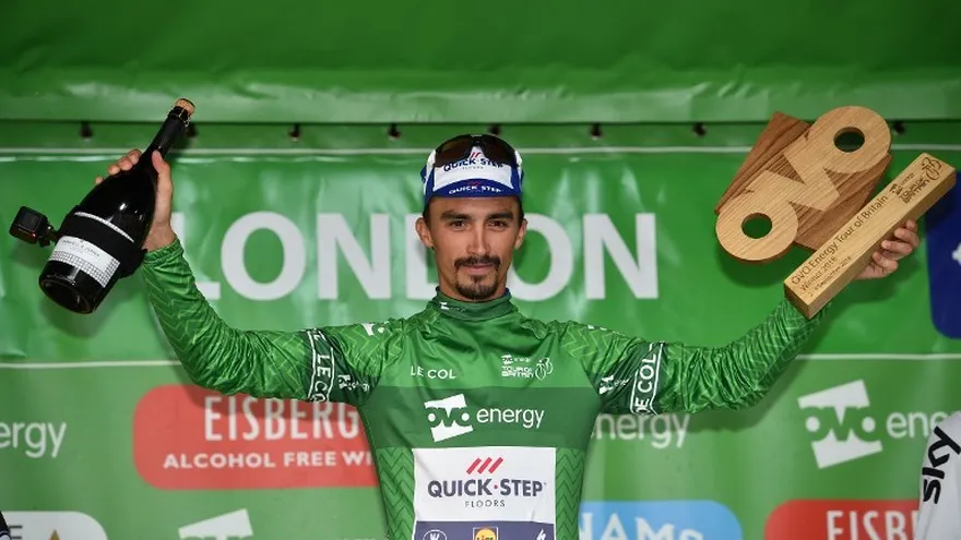 El francés Julian Alaphilippe gana la Vuelta a Gran Bretaña