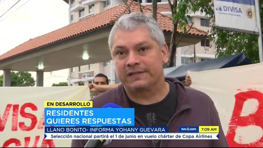 Hablan los moradores del residencial Llano Bonito, exigen agua potable