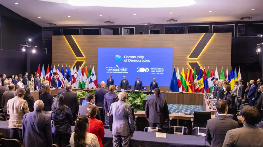 Atento Comunicado referente a la Undécima Conferencia Ministerial de la Comunidad de las Democracias.