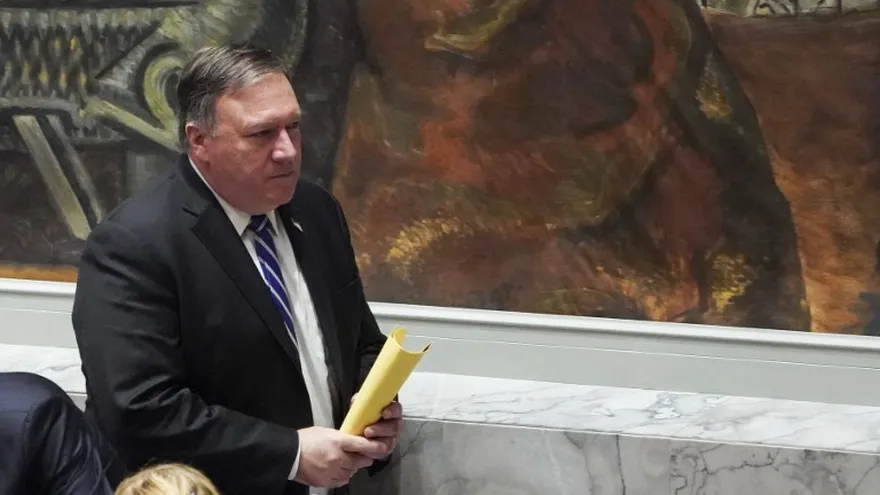 El secretario de Estado de EE. UU., Mike Pompeo.