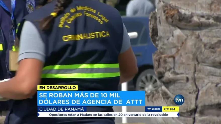 Delincuentes asaltan oficina de la ATTT