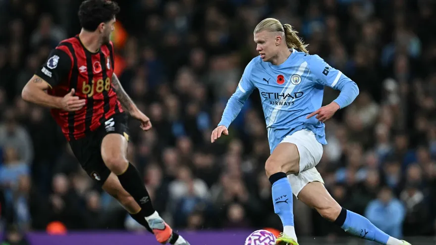 Premier League resultados: Manchester City al Bournemouth con doblete de Haaland