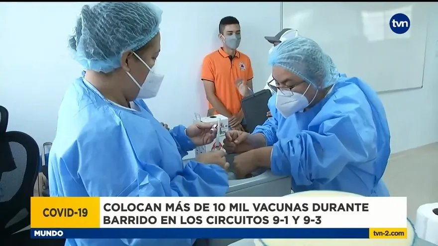 Jornada de vacunación por barrido en Veraguas