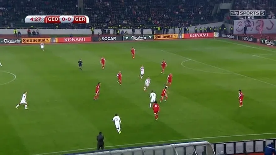 Georgia 0 - 2 Alelmania - Eliminatorias Eurocopa