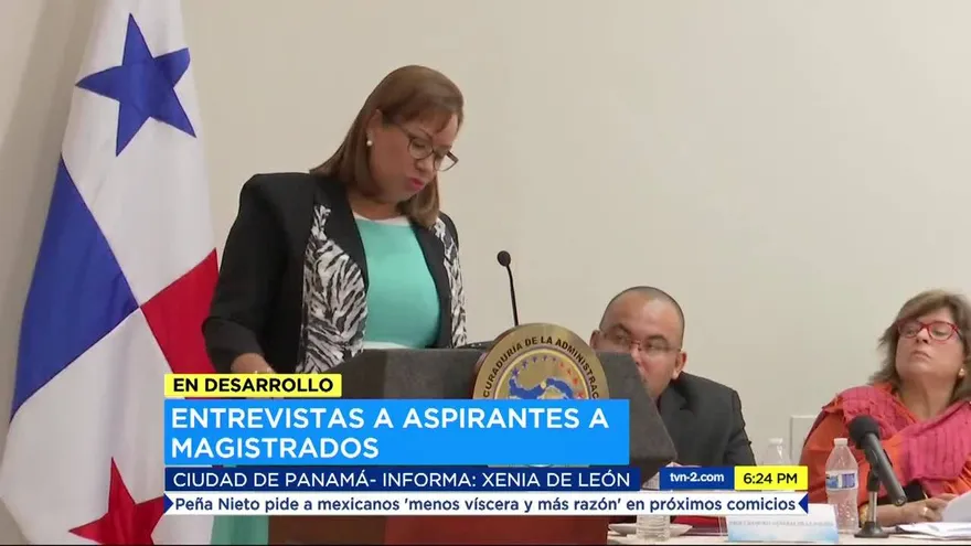 Continúan las entrevistas a aspirantes a magistrados de la CSJ