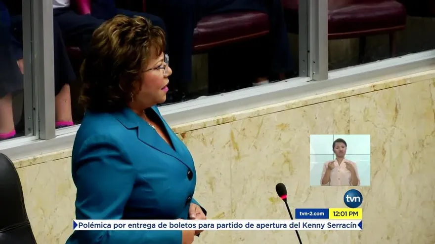 Diputada denuncia ante el pleno de la AN un caso de agresión