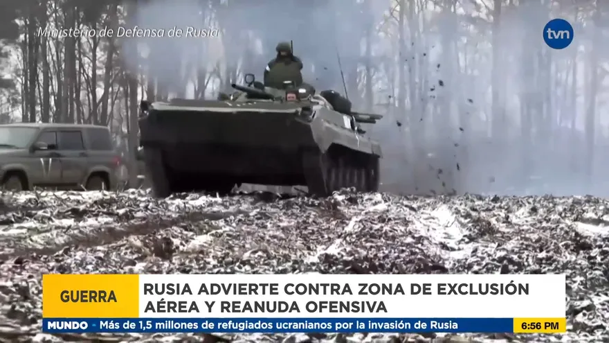 Rusia dice que la guerra se ampliará si crean zona de exclusión